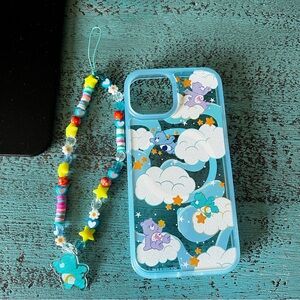 Care Bears iPhone Case with Beaded Charm